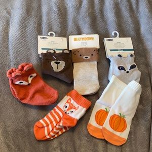 6 pairs of Animal socks